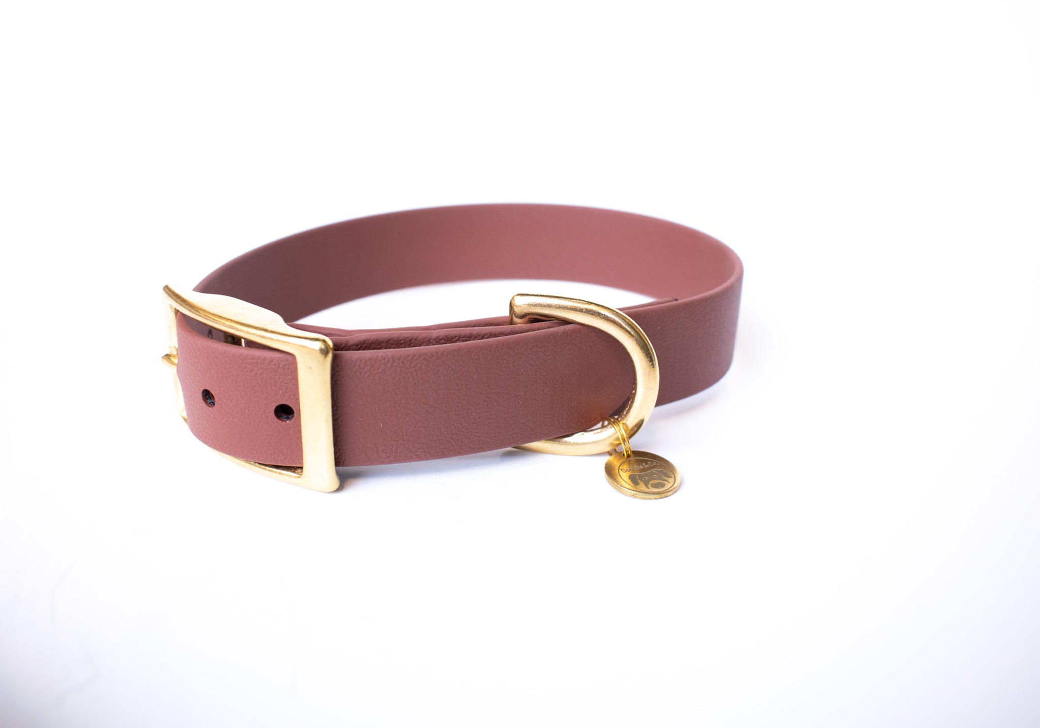 Classic leather dog store collars