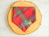Holiday flannel plaid dog bandana
