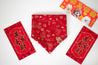 Year of the Snake Chinese New Year Dog Bandana