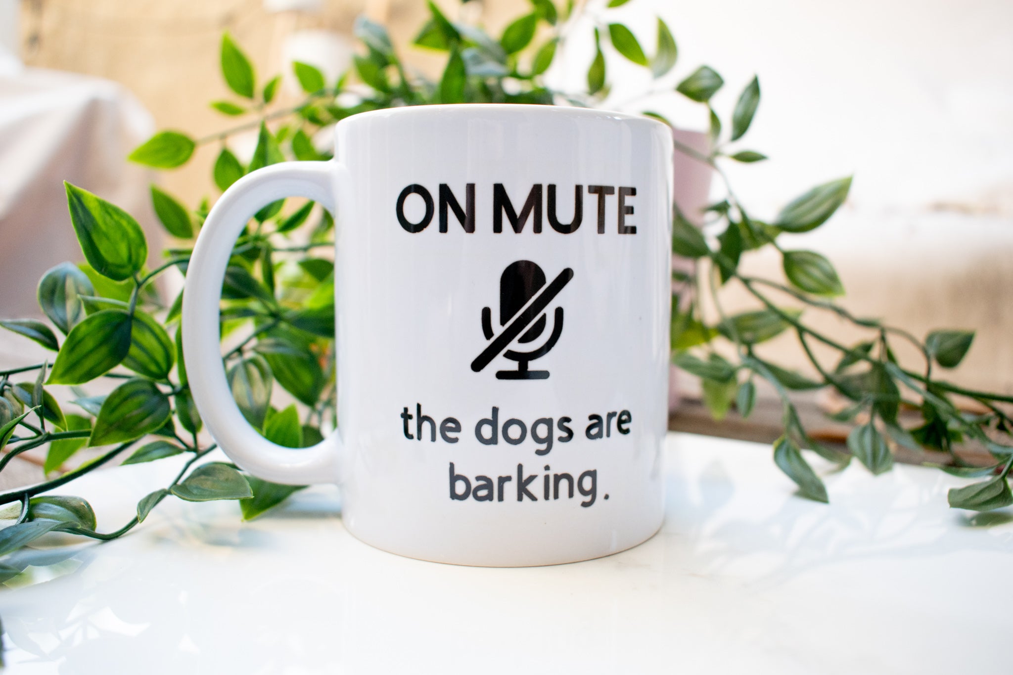 On Mute, The Dogs Are Barking Mugs
